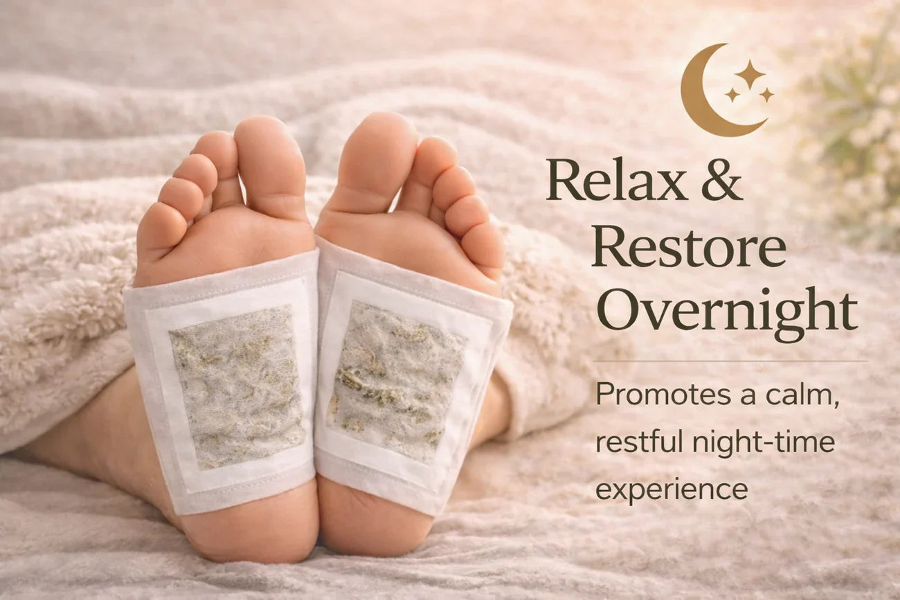 Ayurvedic 100% Herbal & Gentle Ingredient Foot Patches BUY 20 GET 20 FREE (Pack of 40)
