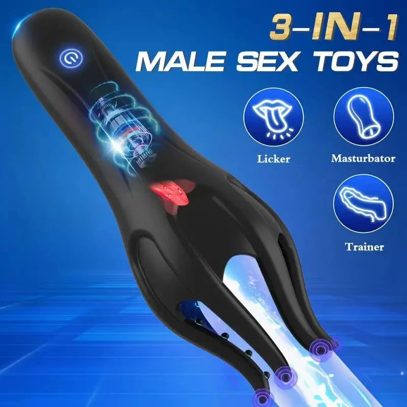 Vibrating Pnis  Men'Health Trainer 3-in-1