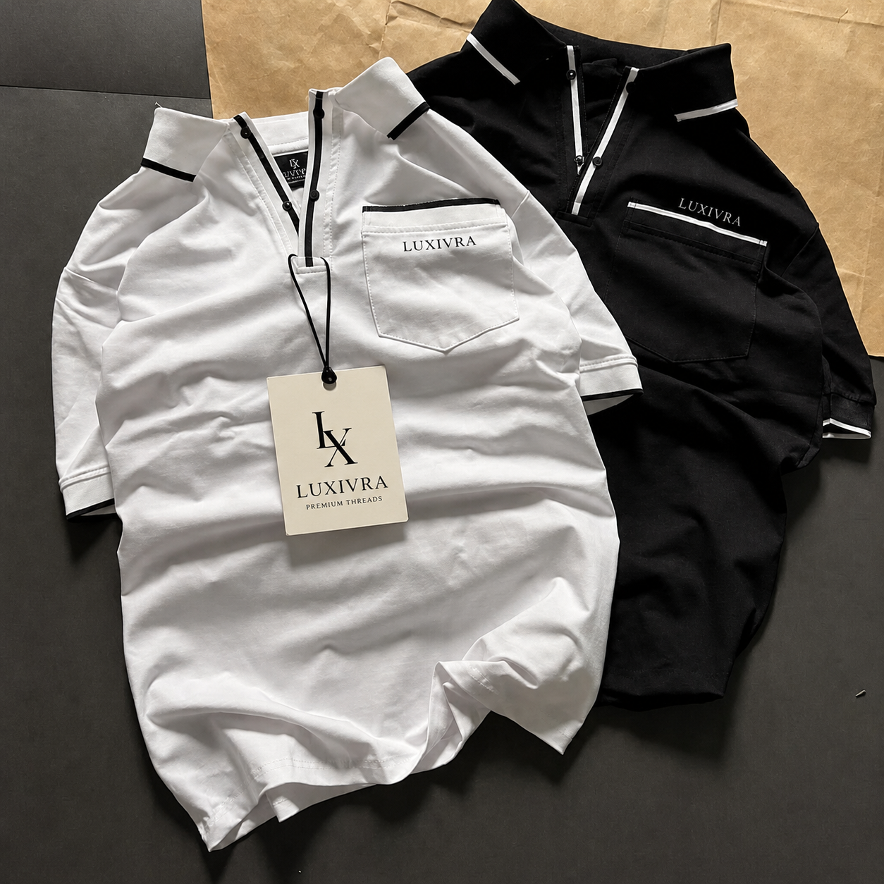 Luxivra Men’s Premium Half Sleeve Shirt
