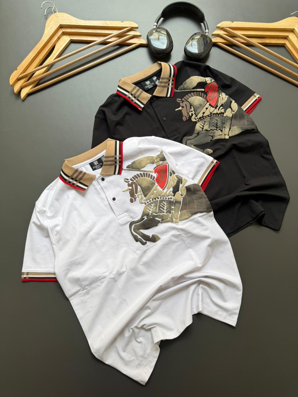 Premium Knight Crest Luxivra T-Shirt – Bold Heritage Style