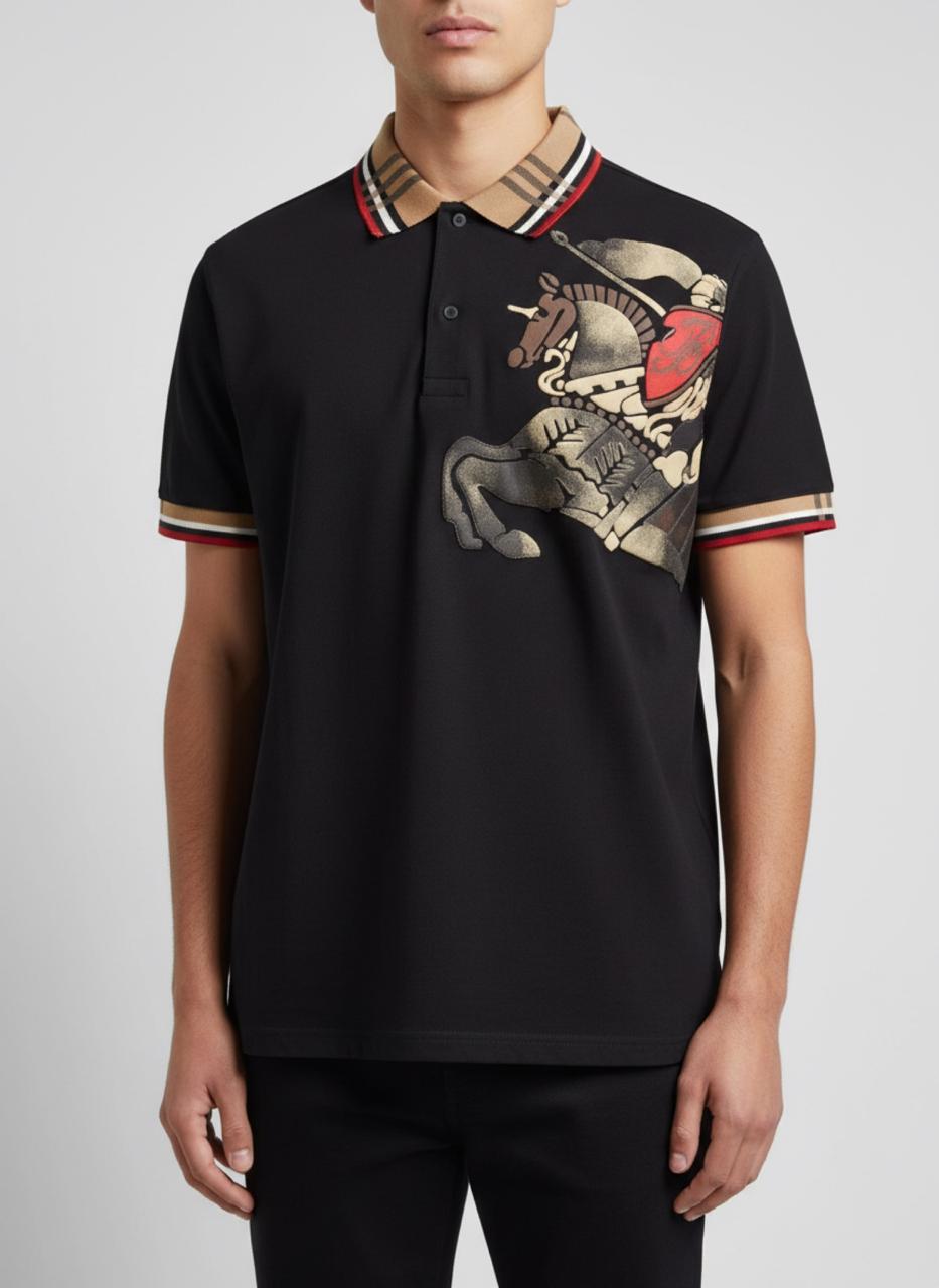 Premium Knight Crest Luxivra T-Shirt – Bold Heritage Style