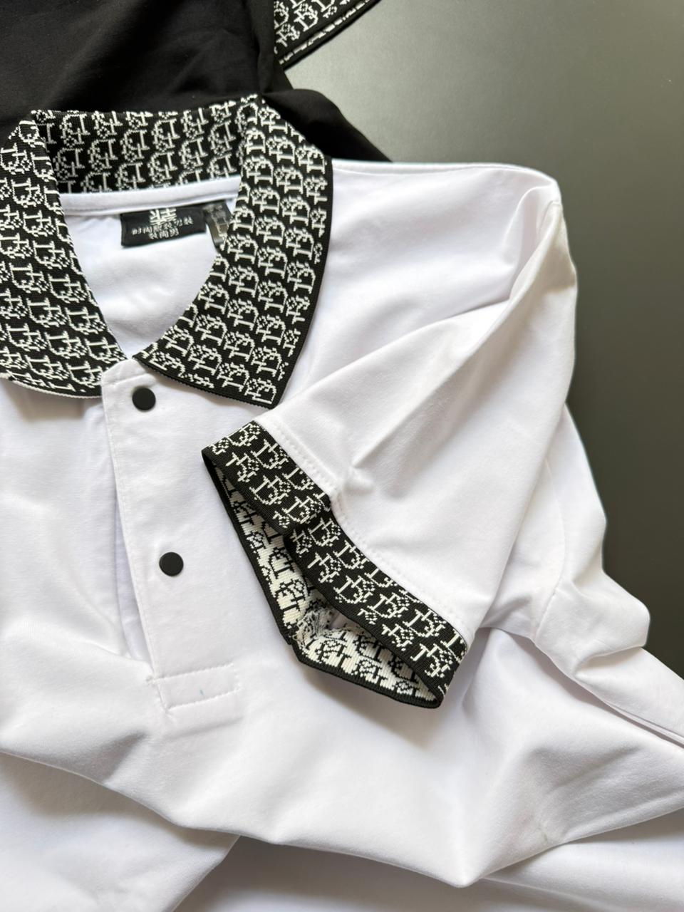 Luxivra Luxe Signature Collar Premium Tee