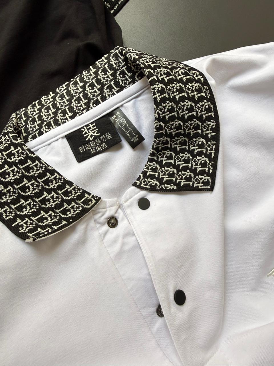 Luxivra Luxe Signature Collar Premium Tee