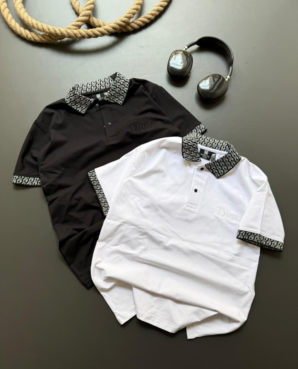 Luxivra Luxe Signature Collar Premium Tee