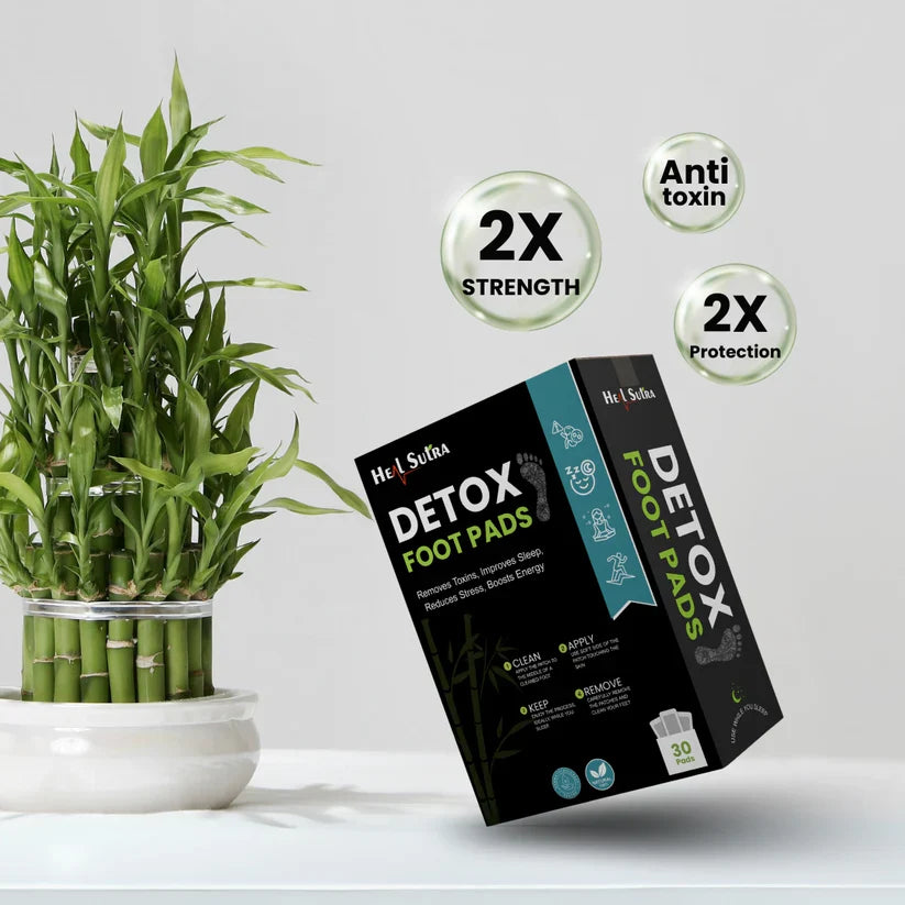 Detox Foot Pads - Best Diabetes & fat Relief Patch For Your Health (1 BOX = 20 PATCHES-BUY 1 GET 3 FREE)